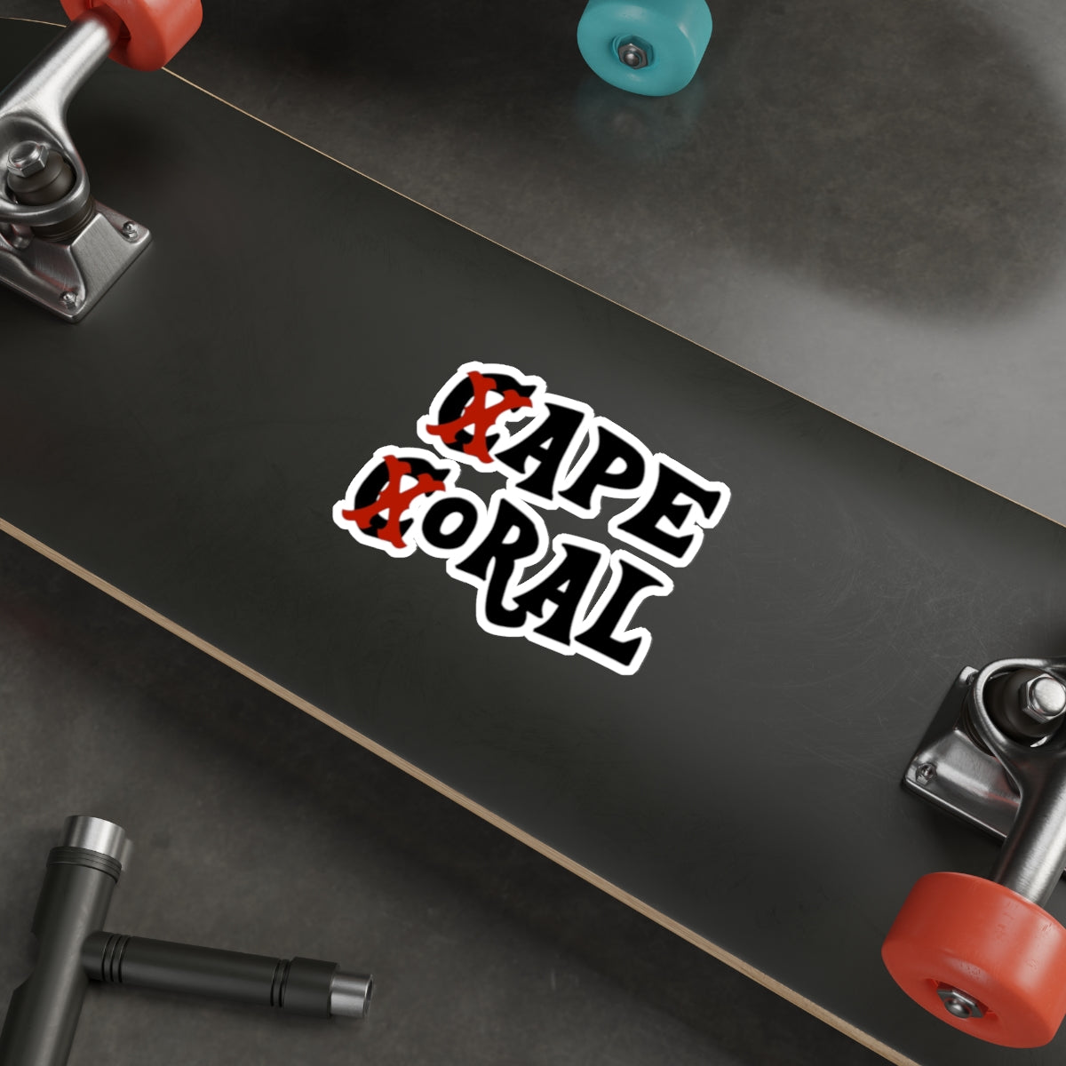Ape-Oral Logo Sticker